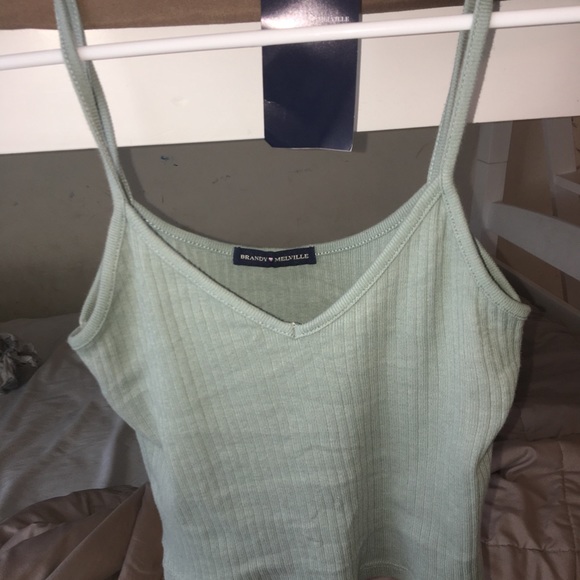 Brandy Melville mint green shirt - Picture 2 of 3